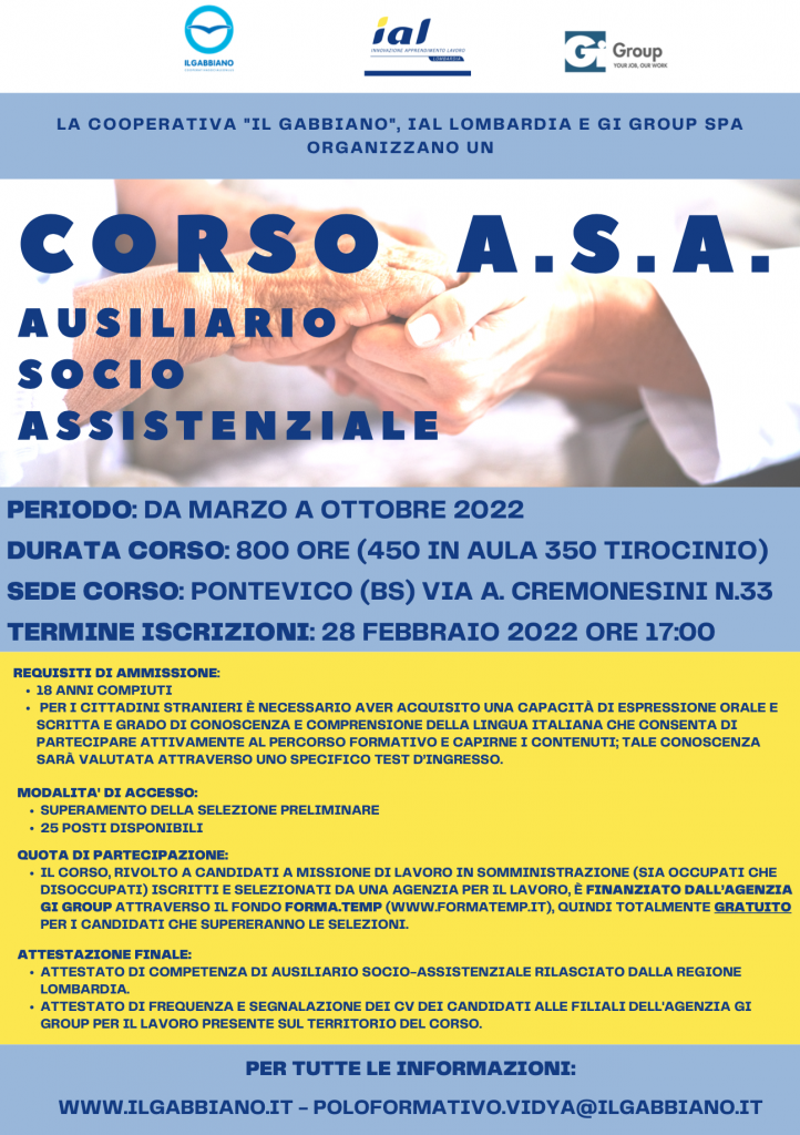 Locandina Corso A.S.A.